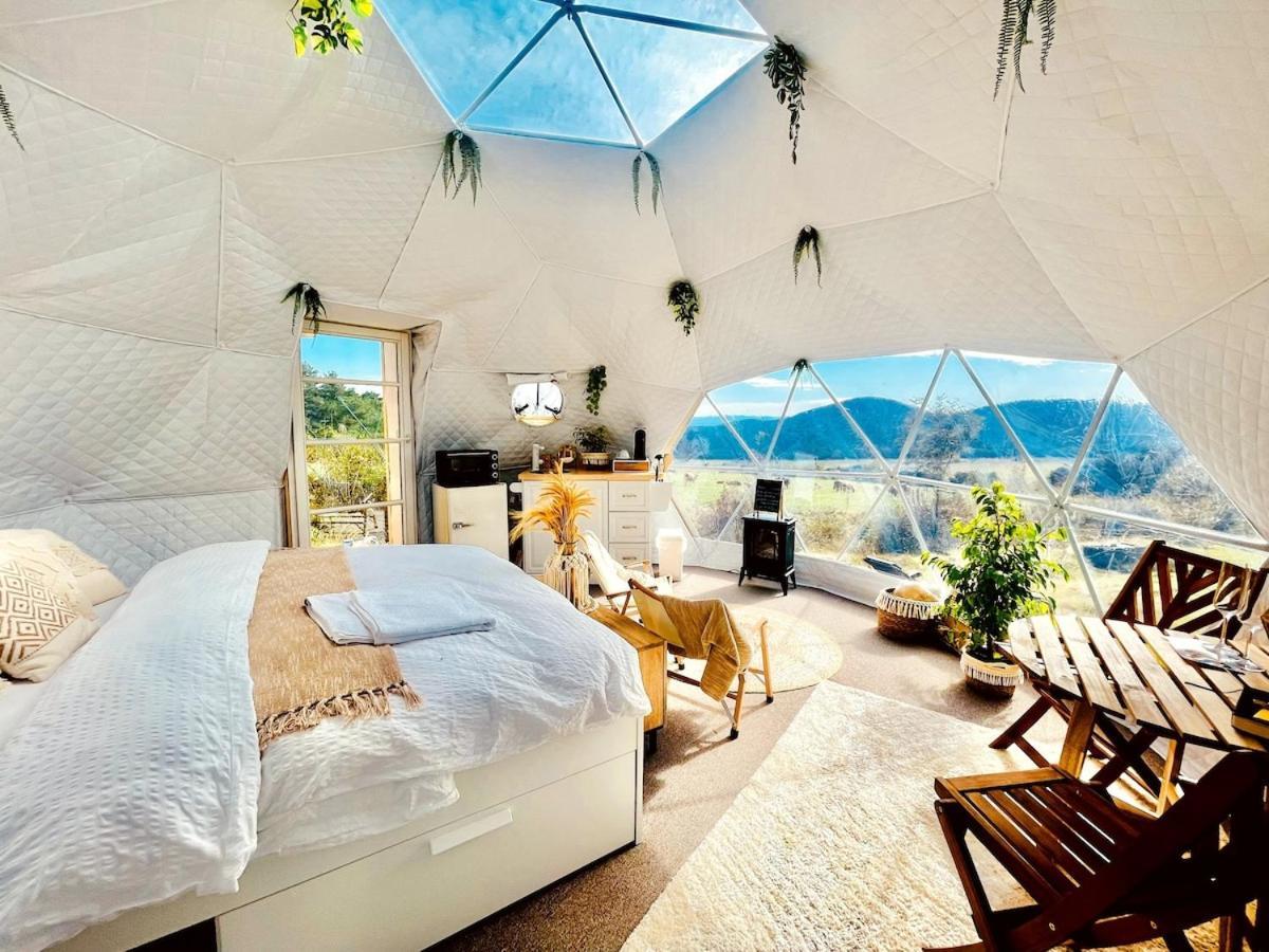 Glamping Hohe Wand - Zelt Mit Sternenfenster Und Whirlpool Hotel Maiersdorf Екстериор снимка