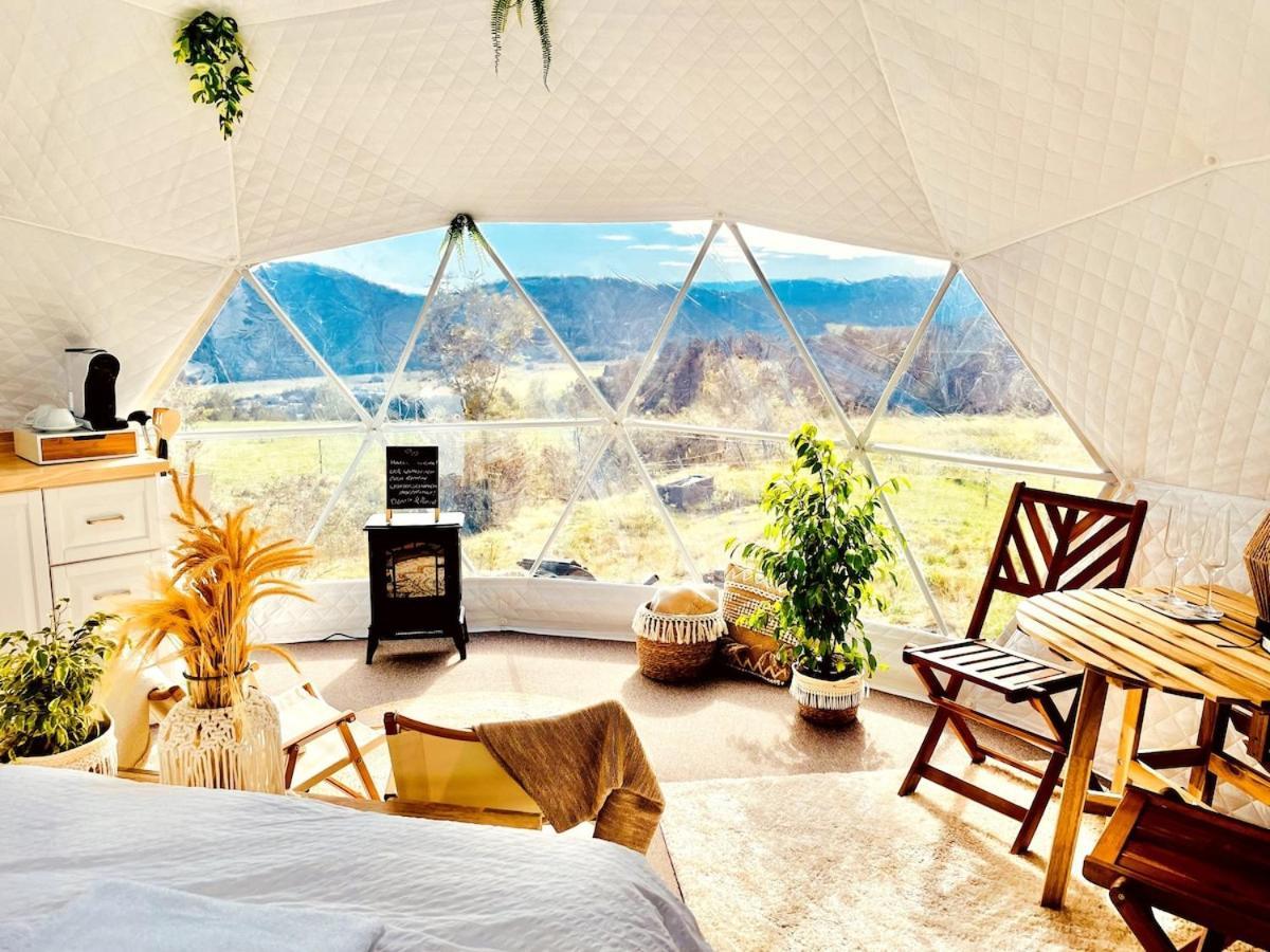 Glamping Hohe Wand - Zelt Mit Sternenfenster Und Whirlpool Hotel Maiersdorf Екстериор снимка