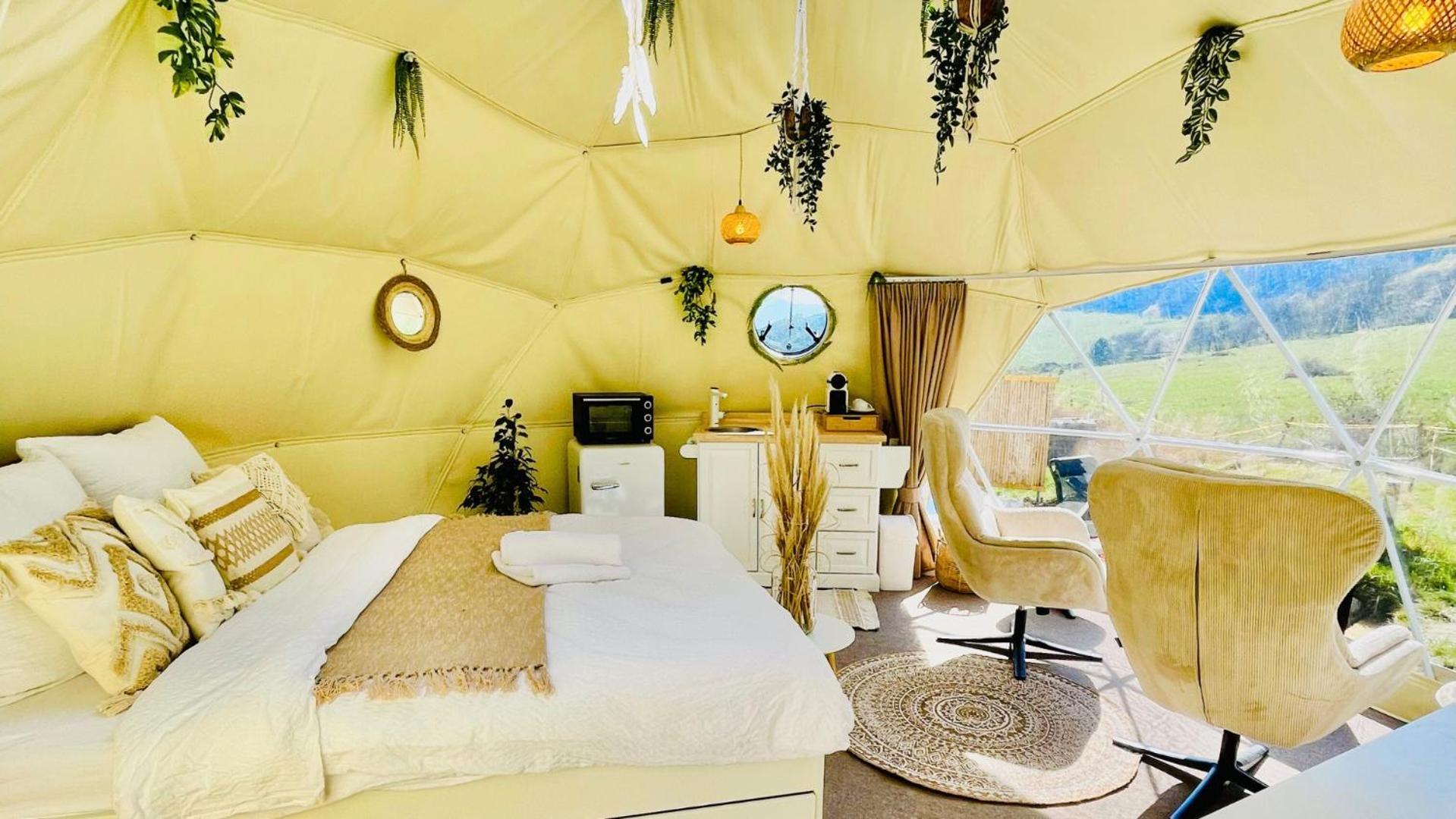 Glamping Hohe Wand - Zelt Mit Sternenfenster Und Whirlpool Hotel Maiersdorf Екстериор снимка